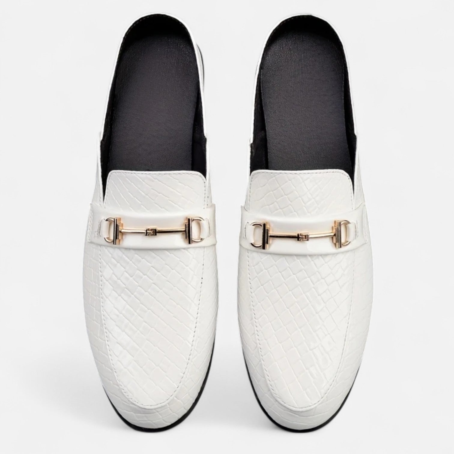 Old Ancien | Men’s Dress Loafers – Buckled Round Toe Classic