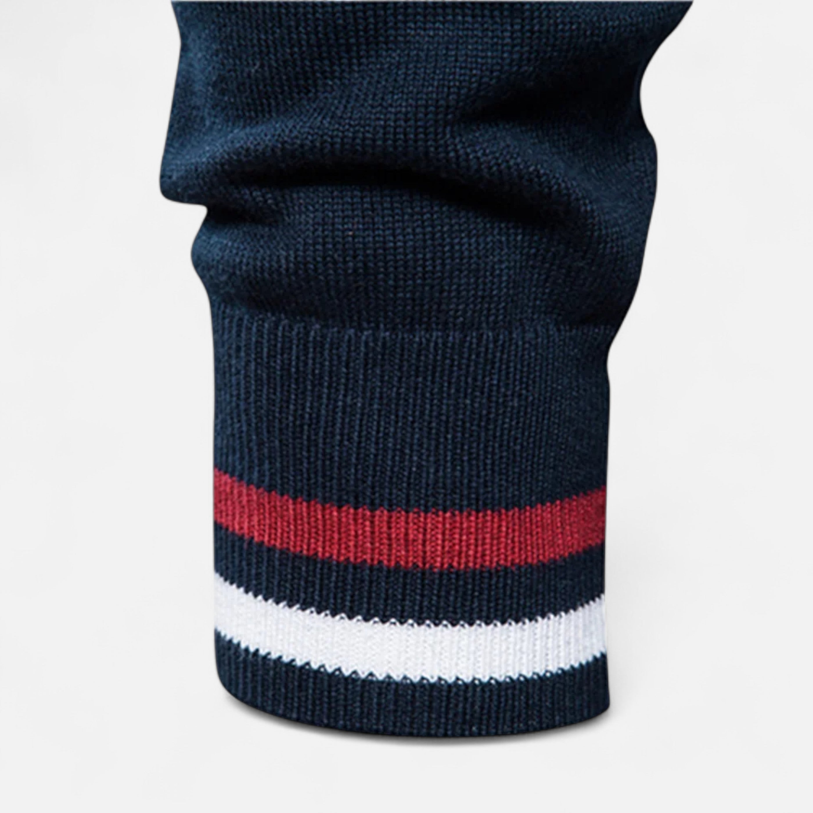 Old ancien | Men’s Zipped Sweater – Heritage Cotton Knit