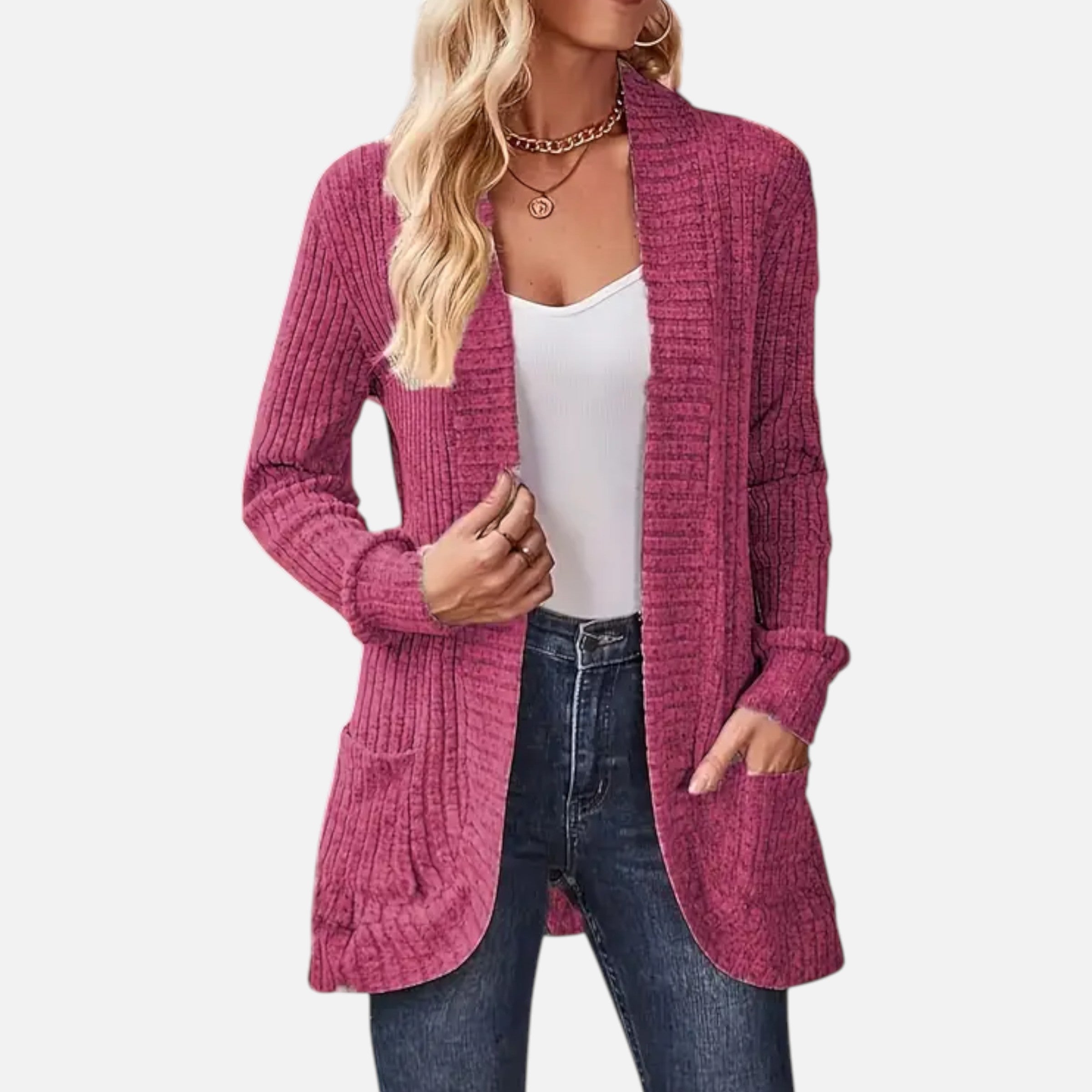 Old Ancien | Women’s Knit Cardigan – Elegant Casual Essential