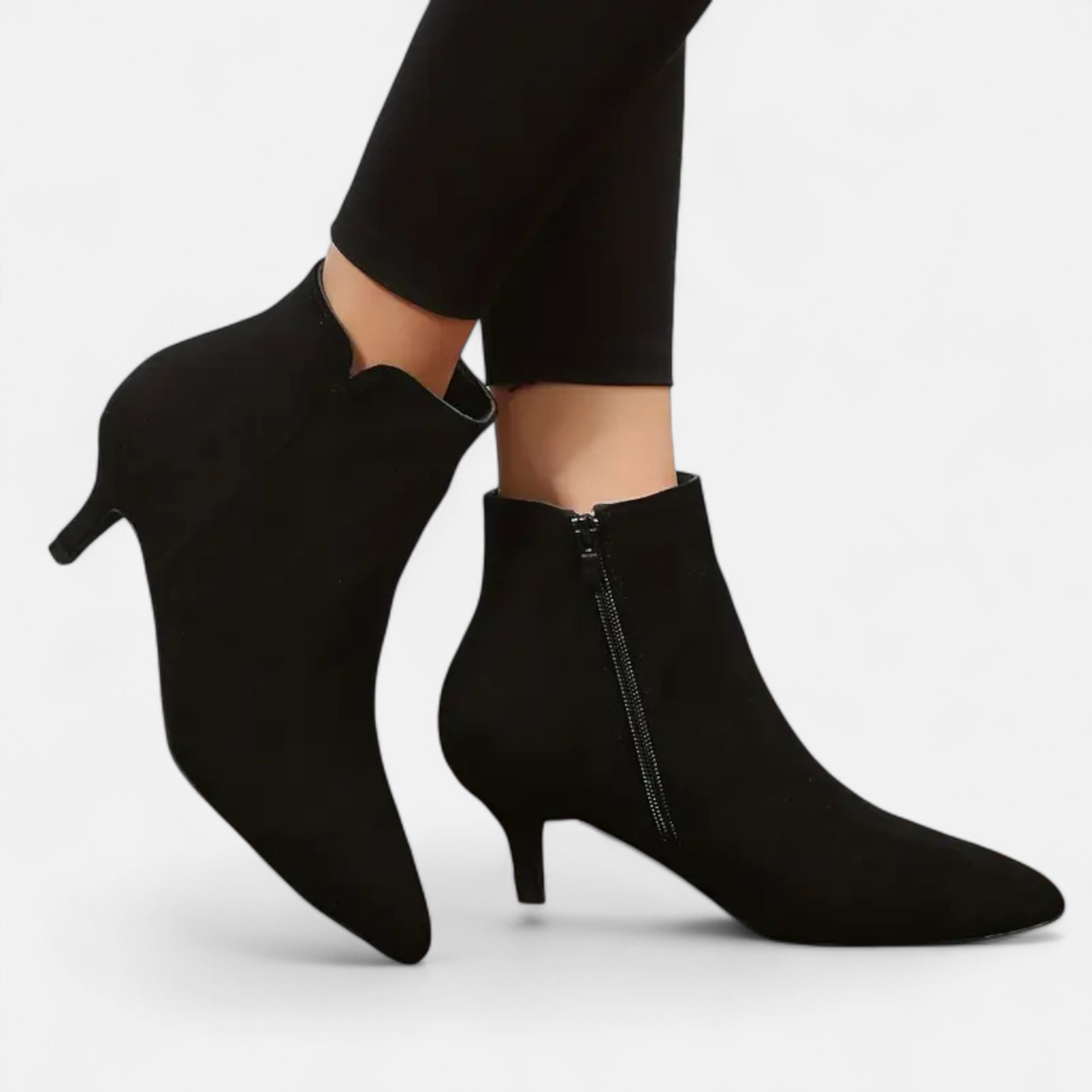 Old Ancien | Women’s High Heel Boots – Refined Side-Zip Style