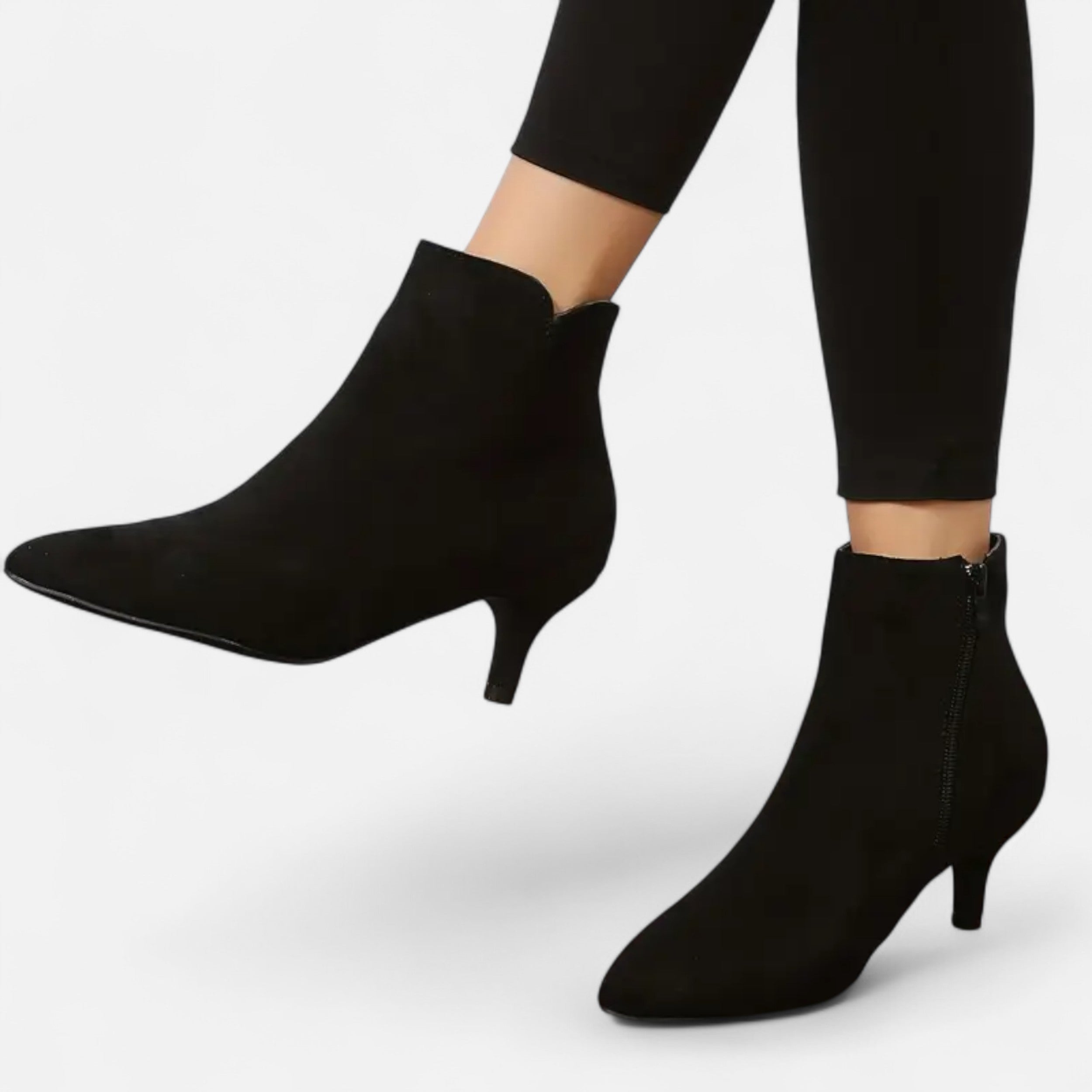 Old Ancien | Women’s High Heel Boots – Refined Side-Zip Style