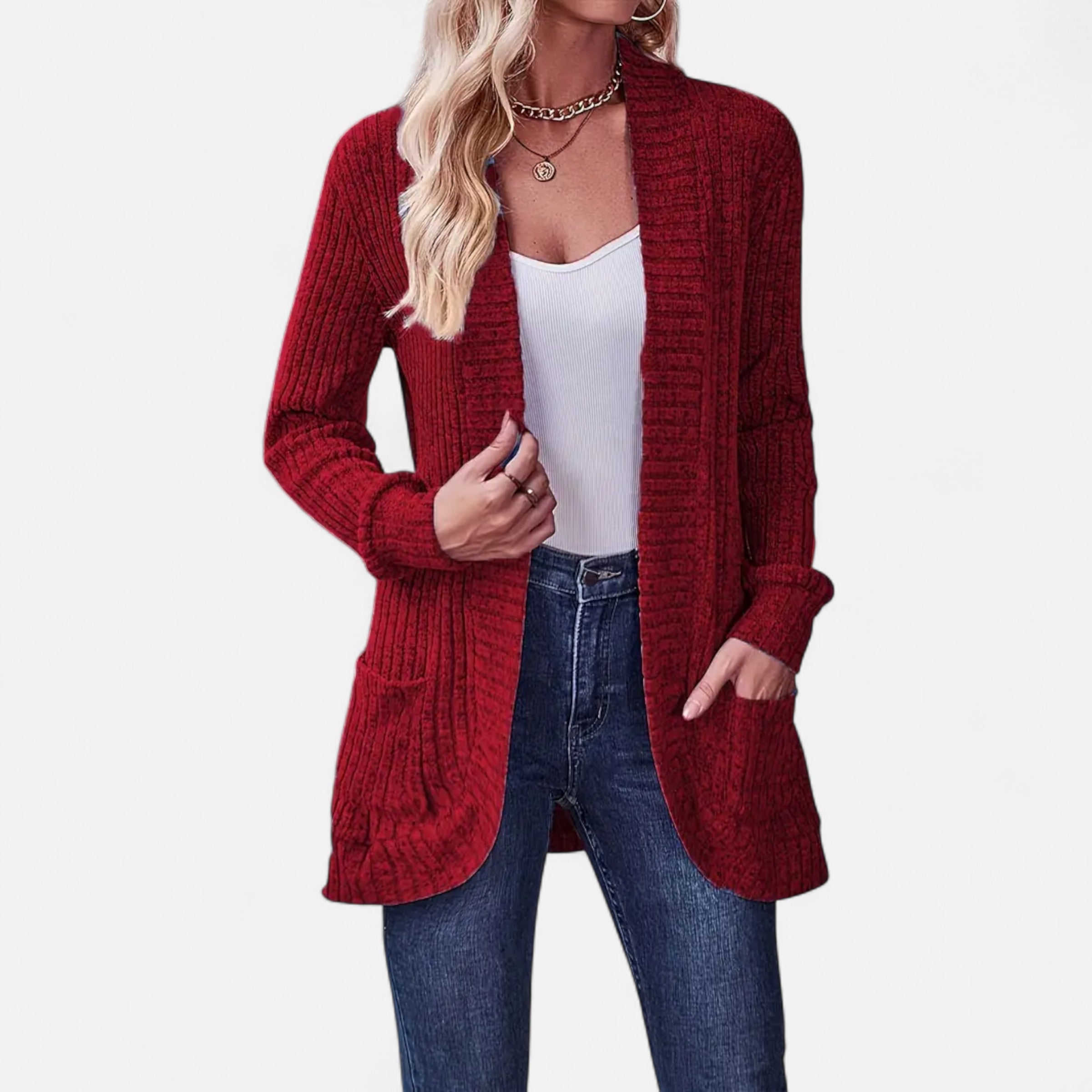 Old Ancien | Women’s Knit Cardigan – Elegant Casual Essential