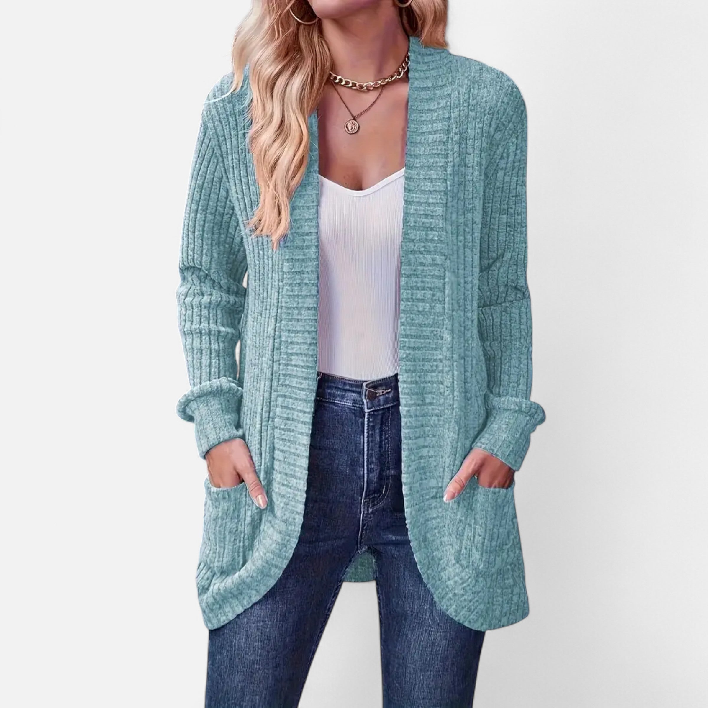 Old Ancien | Women’s Knit Cardigan – Elegant Casual Essential