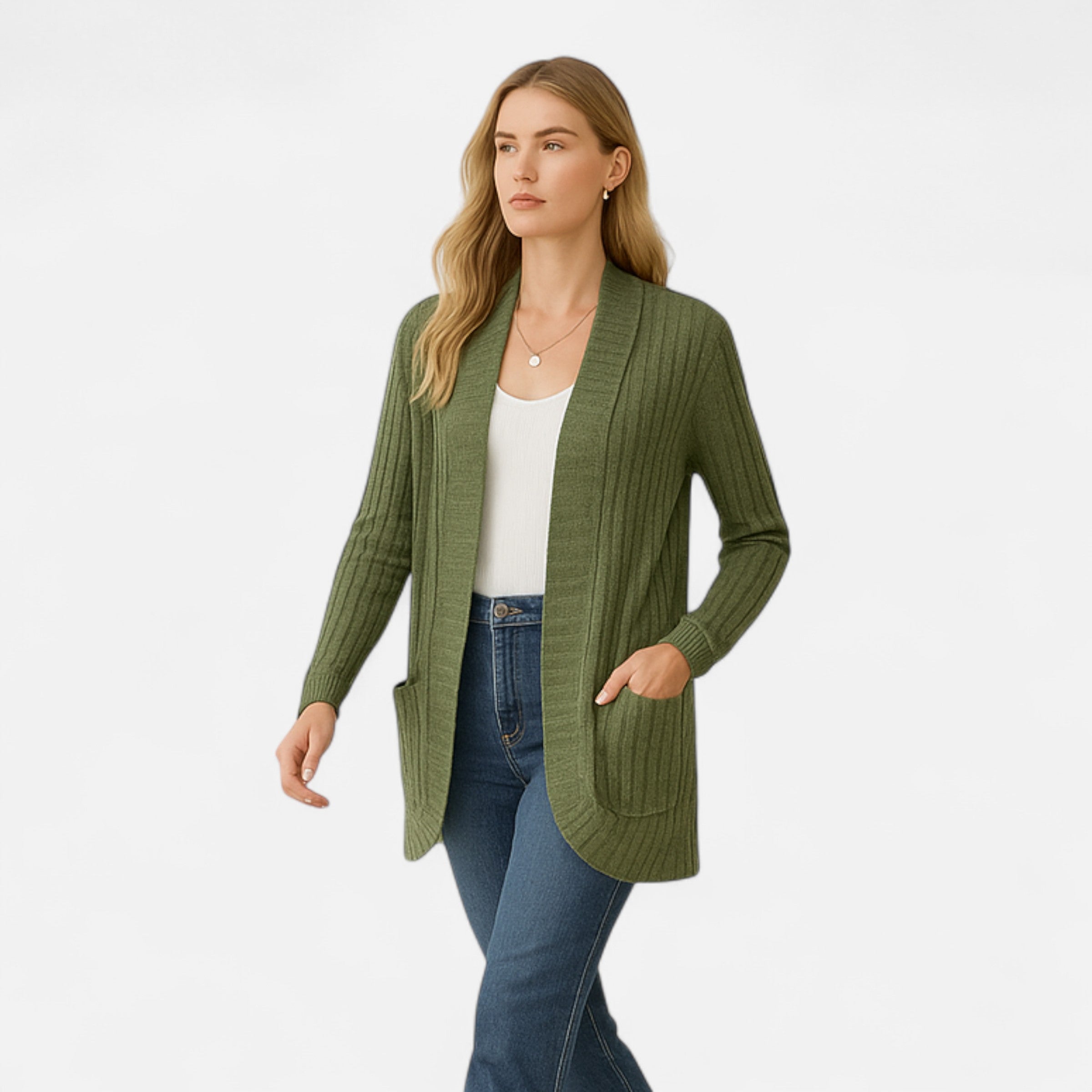 Old Ancien | Women’s Knit Cardigan – Elegant Casual Essential