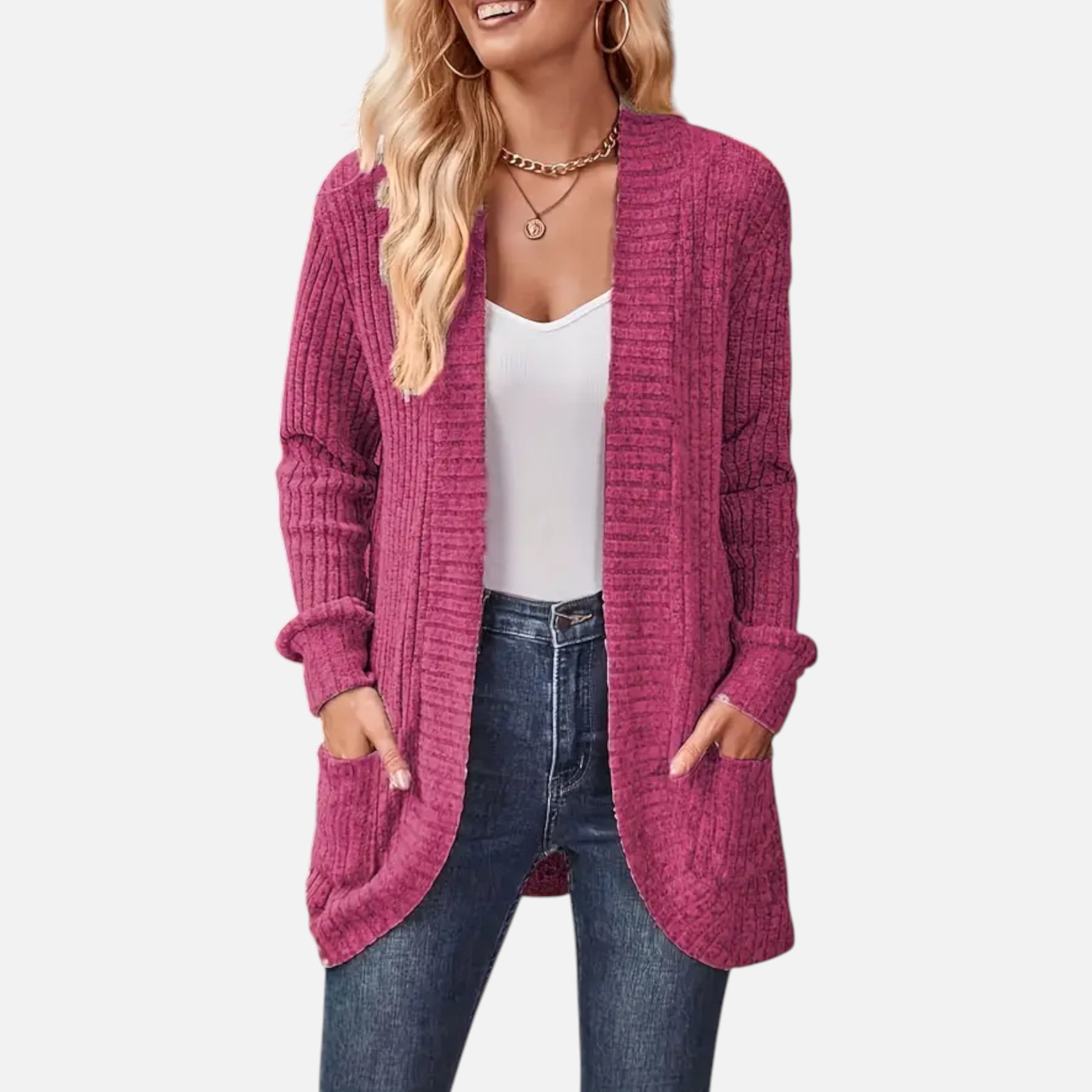 Old Ancien | Women’s Knit Cardigan – Elegant Casual Essential