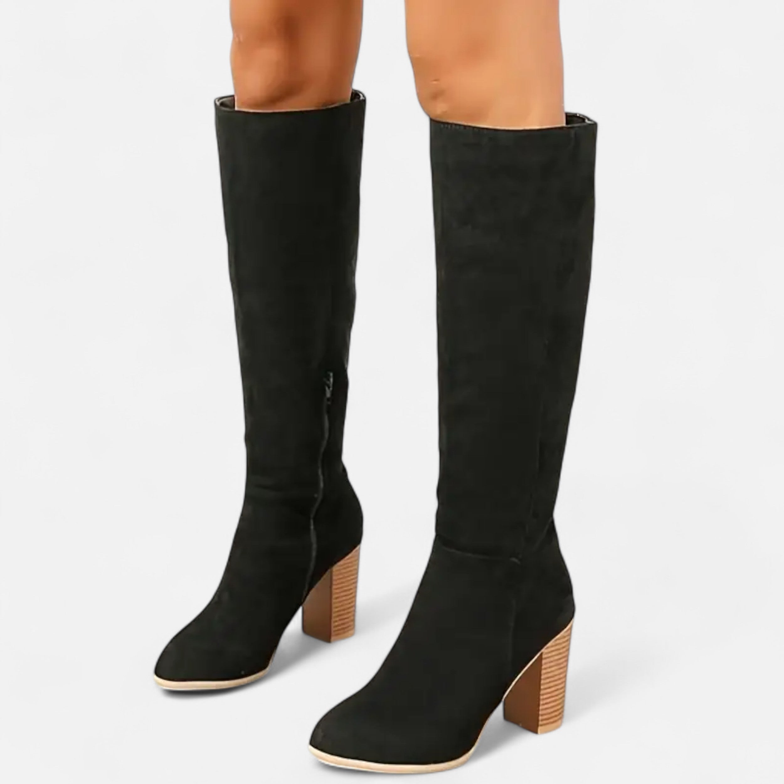 Old Ancien | Women’s Long Boots – Equestrian Light Brown Elegance