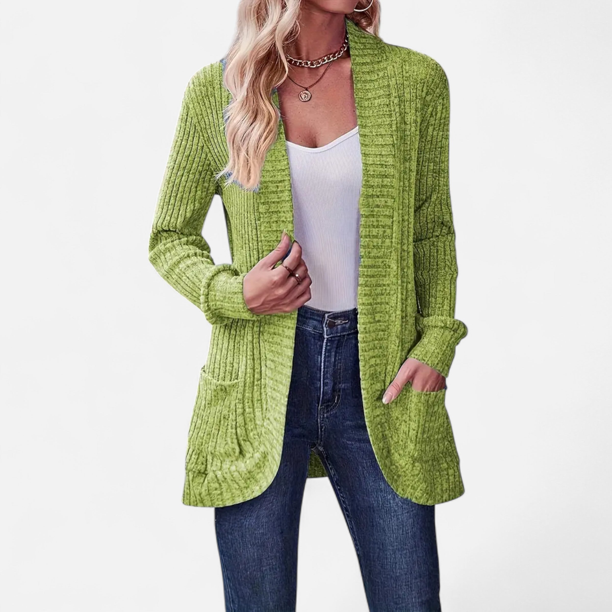 Old Ancien | Women’s Knit Cardigan – Elegant Casual Essential