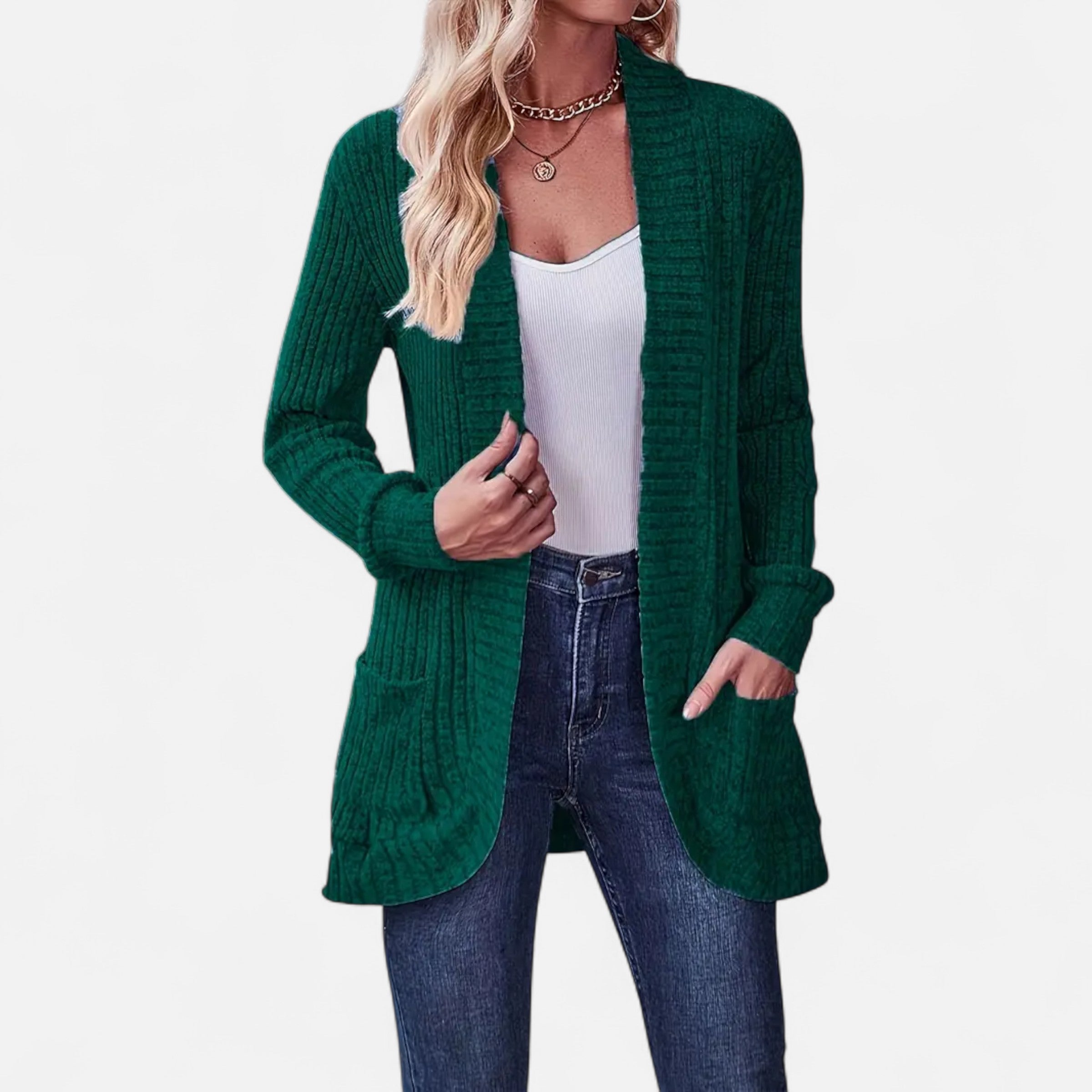 Old Ancien | Women’s Knit Cardigan – Elegant Casual Essential