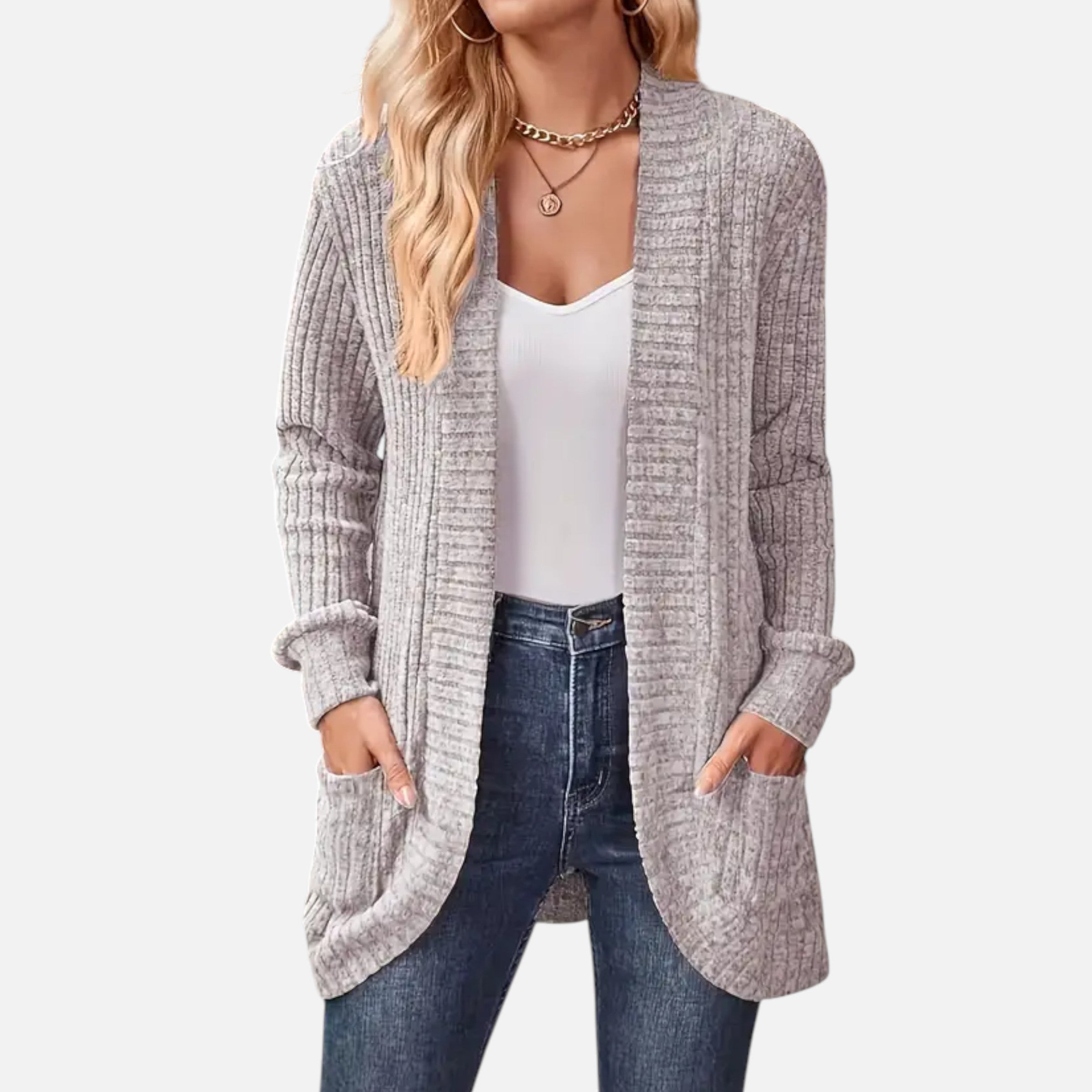 Old Ancien | Women’s Knit Cardigan – Elegant Casual Essential