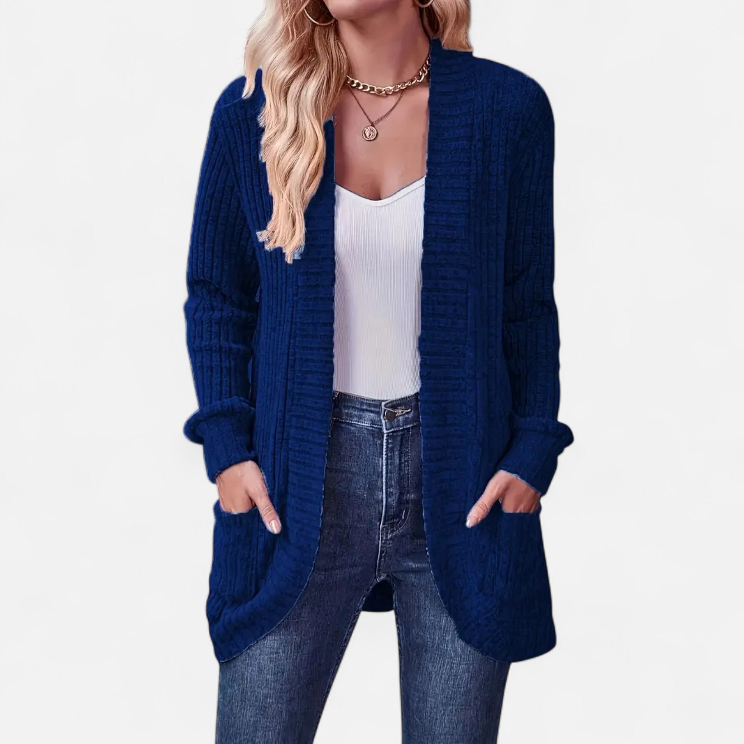 Old Ancien | Women’s Knit Cardigan – Elegant Casual Essential