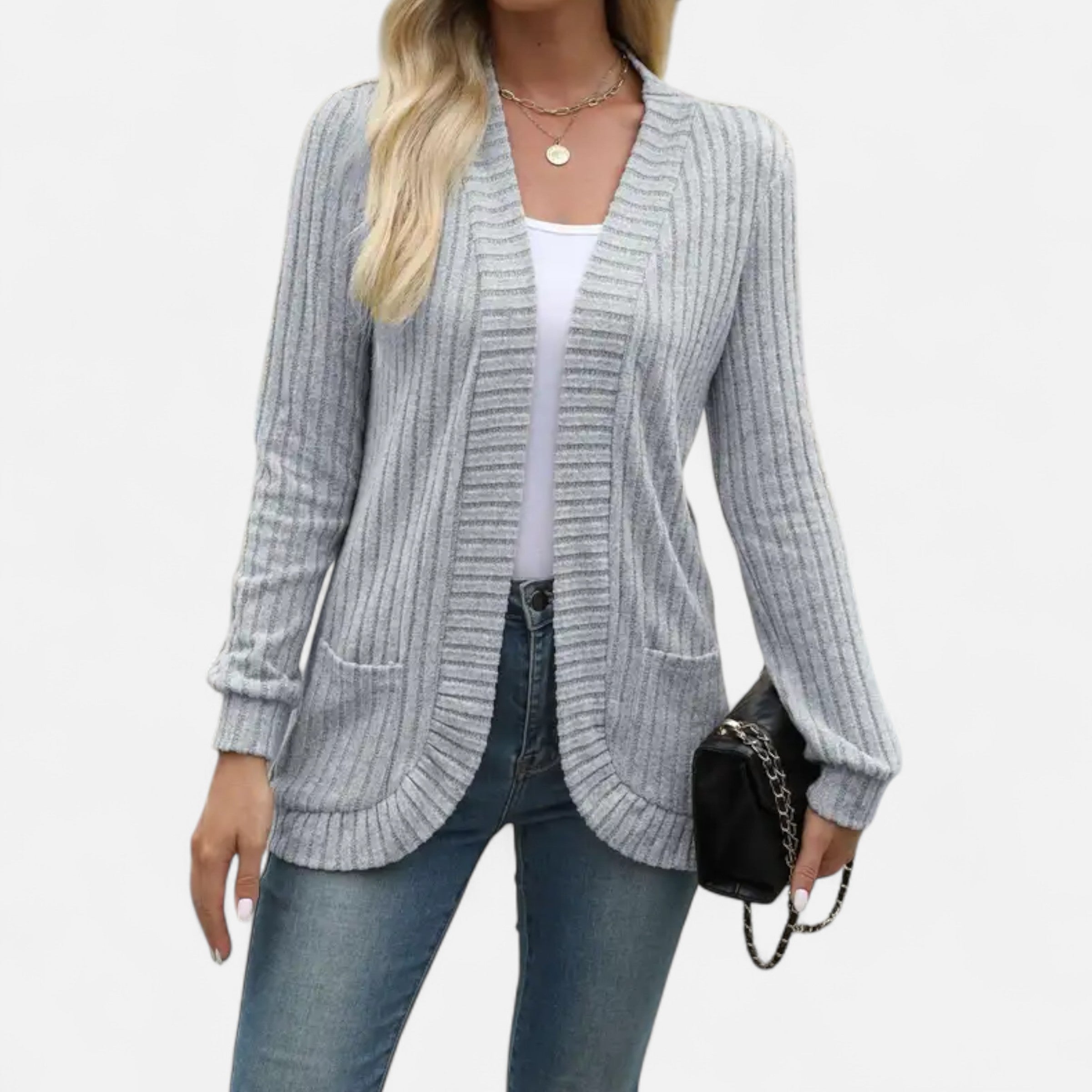 Old Ancien | Women’s Knit Cardigan – Elegant Casual Essential